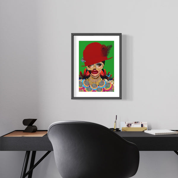 Let Go Of Your Past 7 Wall Art Print