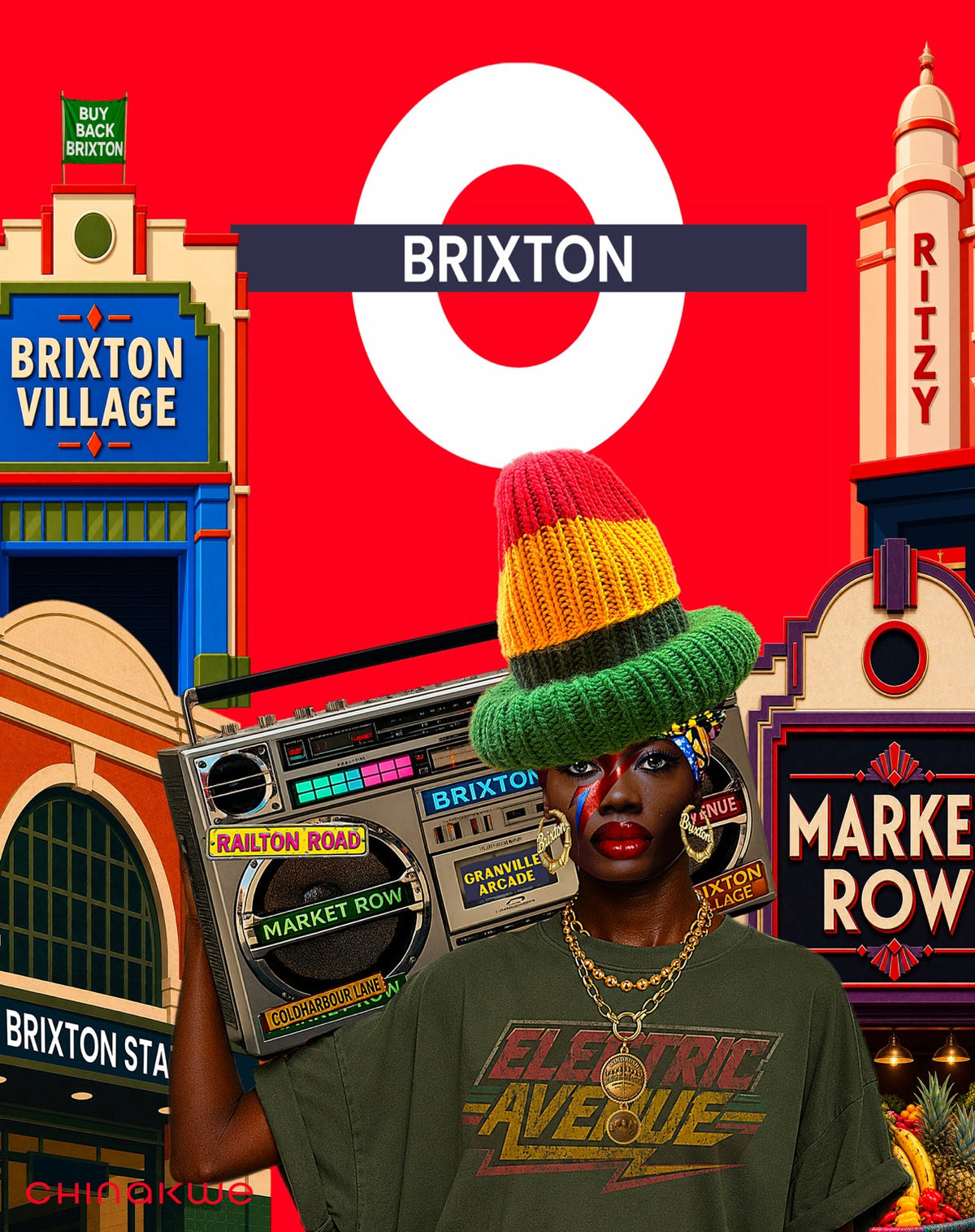 Chinakwe X Brixton artwork