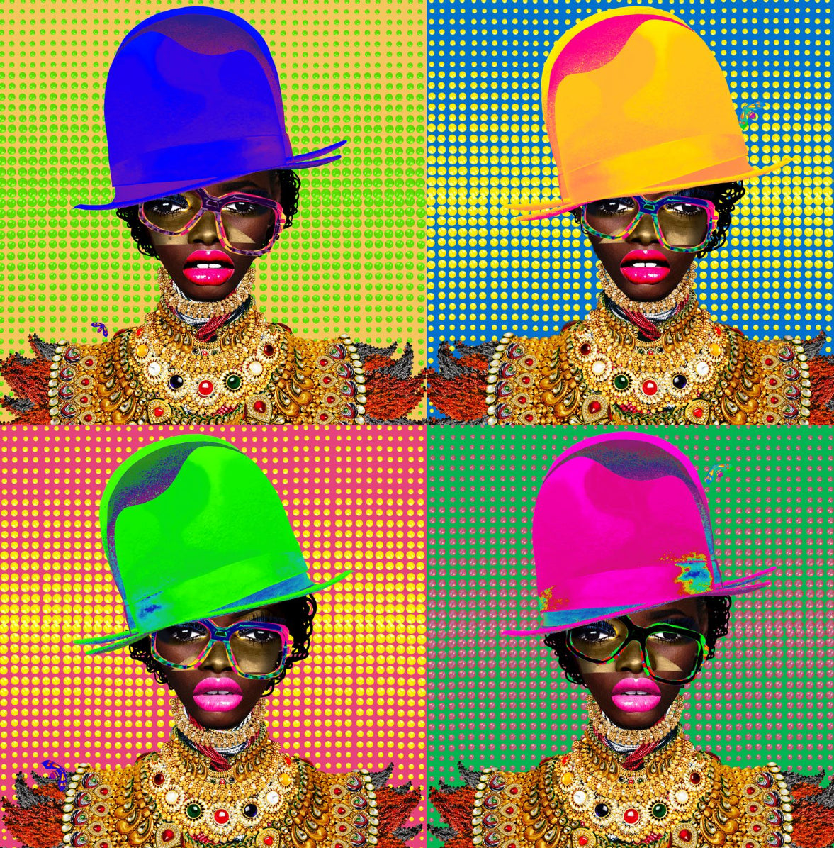 Let Go Of Your Past Pop Art Wall Art Print
