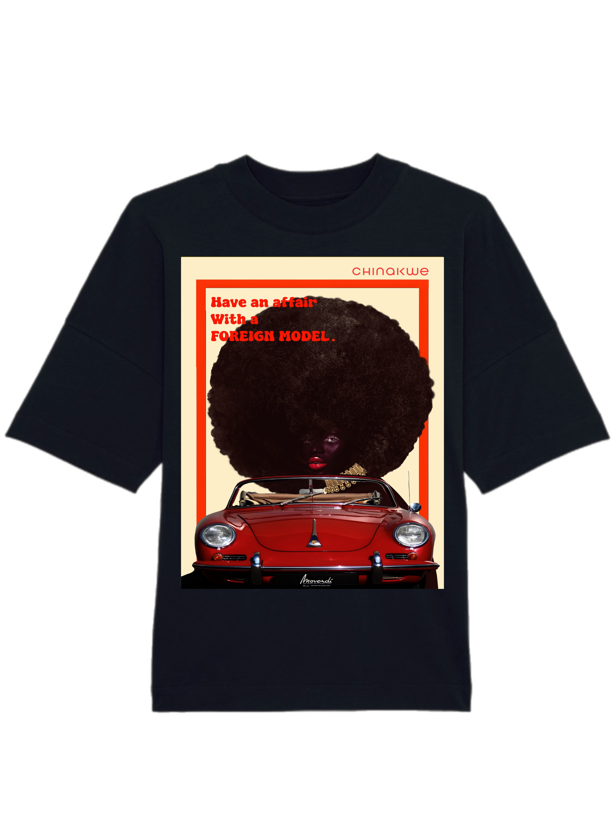 Foreign Model for Moto Arto T-Shirt