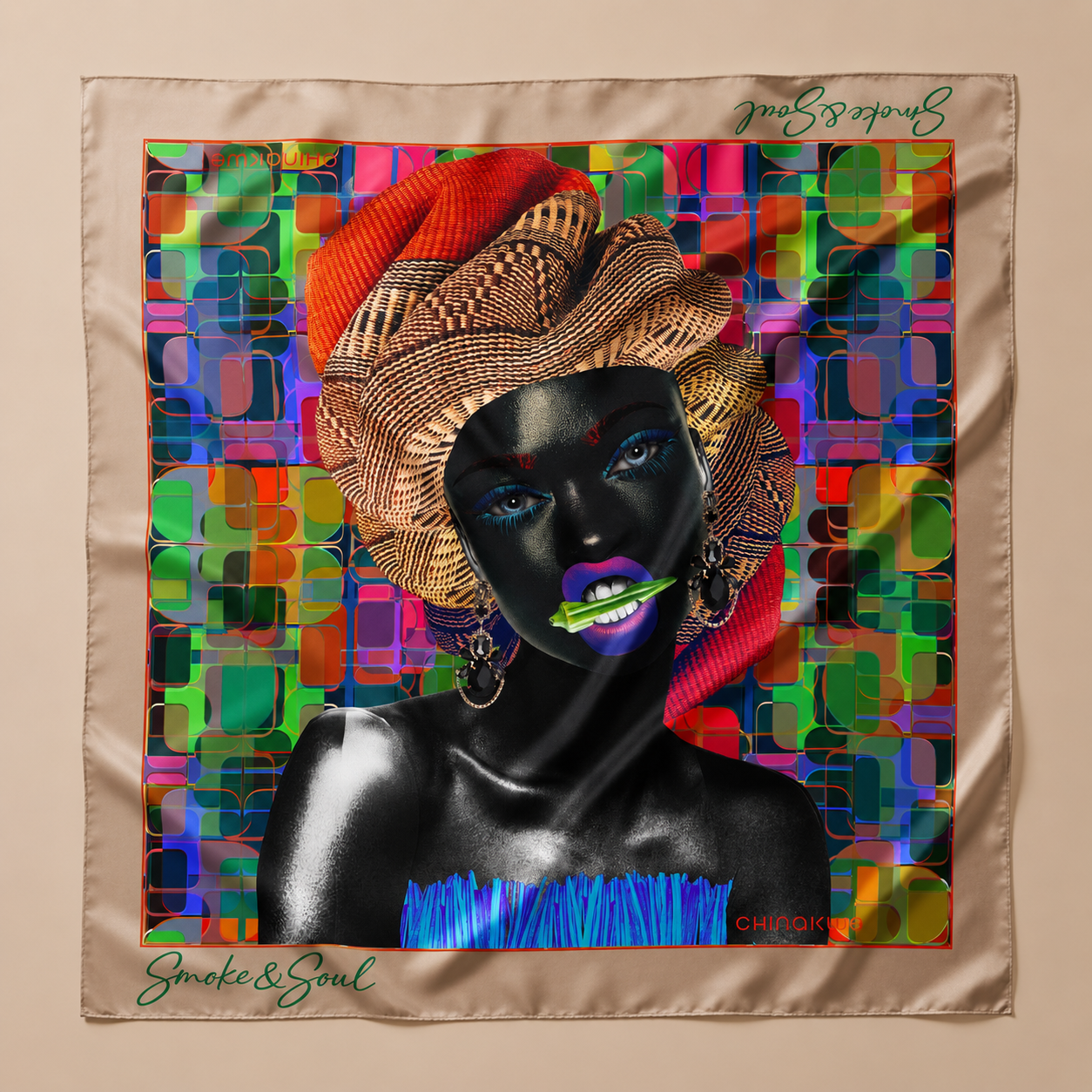 Smoke & Soul My Okra Scarf