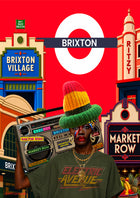 CHINAKWE Brixton Mural A2 art print