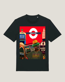Chinakwe X Brixton black T-shirt product image