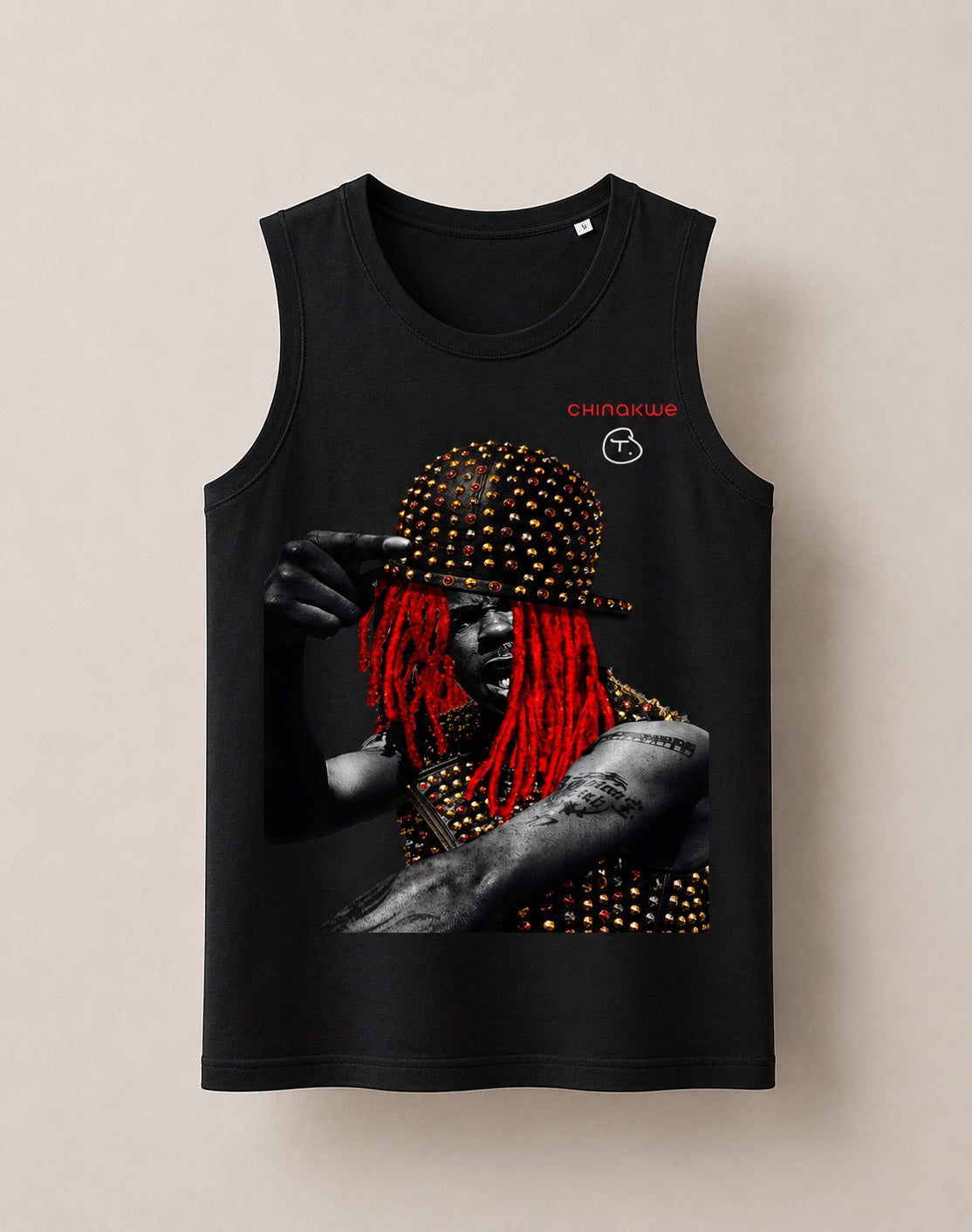 CHINAKWE BUSTA black tank top product image