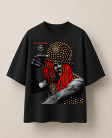 CHINAKWE BUSTA black T-shirt product image