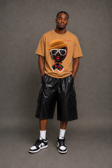 Male model wearing CHINAKWE Love and Living Life T-shirt