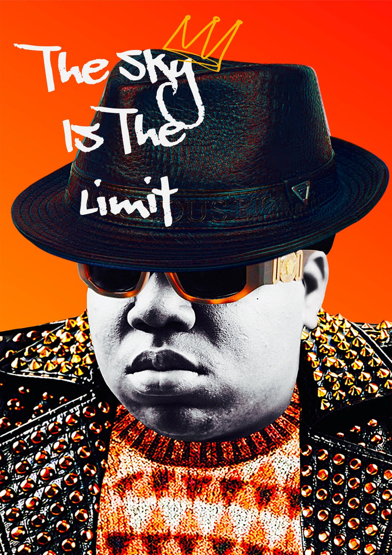 BIG The Sky Is The Limit Caroline Chinakwe x Tee Max A1 Dibond edition