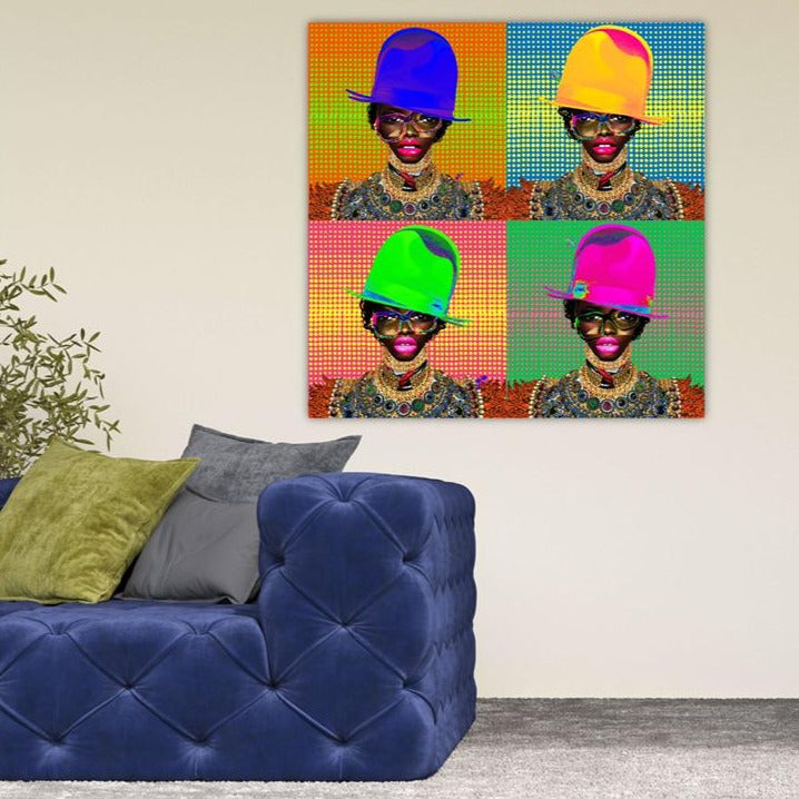 Let Go Of Your Past Pop Art Wall Art Print