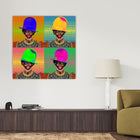 Let Go Of Your Past Pop Art Wall Art Print