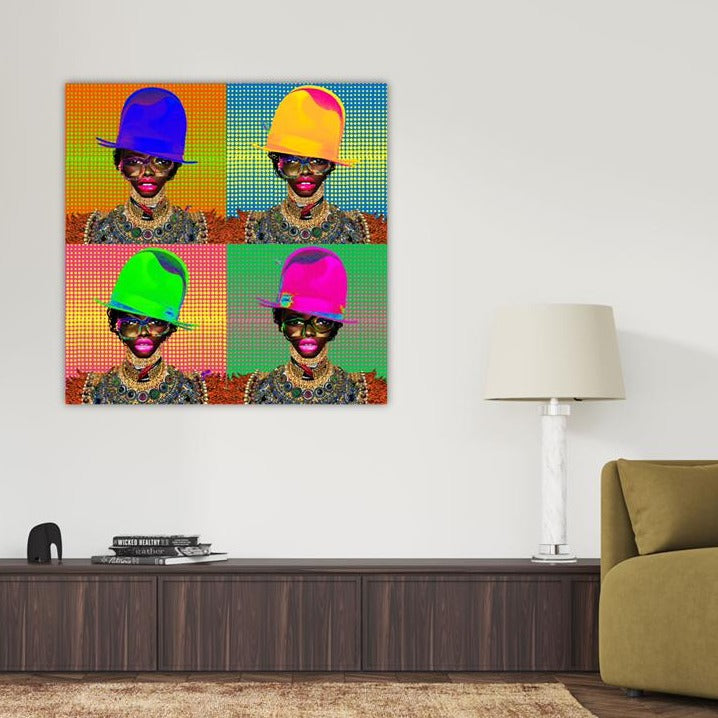 Let Go Of Your Past Pop Art Wall Art Print