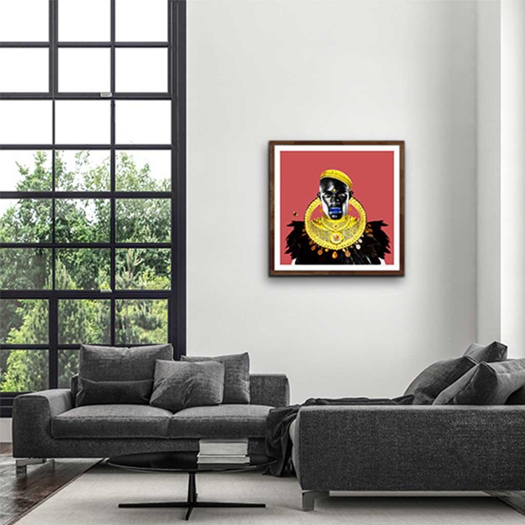 I Am My Biggest Competition Wall Art Print - Chinakwe