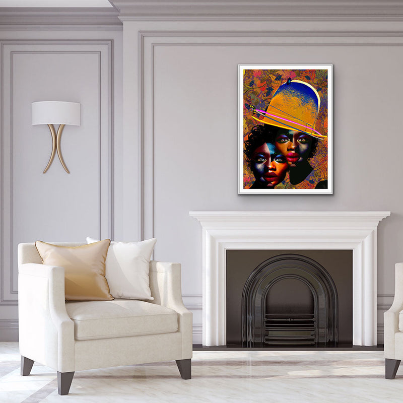 Unity WIth Hat Wall Art Print